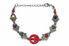 Hamsa Hands & Peace Bracelet