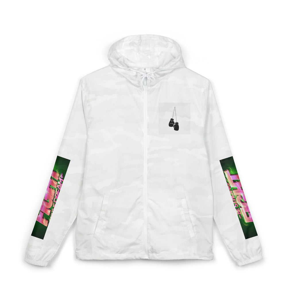 Boxing Kangaroos Windbreaker Jacket | Sleeve Floral Panels