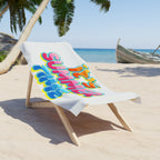 It's Summer Time Beach Towel — Colorful Retro Pool & Beach Towel