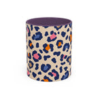 Colorful Leopard Print Accent Coffee Mug – 11/15oz