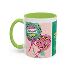 Valentine’s Day Leopard Coffee Mug - "Wild About You" Accent Mug