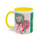 Valentine’s Day Leopard Coffee Mug - "Wild About You" Accent Mug