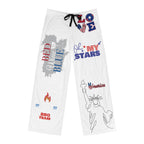 Patriotic "Red White Blue" Men's Pajama Pants – USA Statue of Liberty BBQ Team Lounge Pants