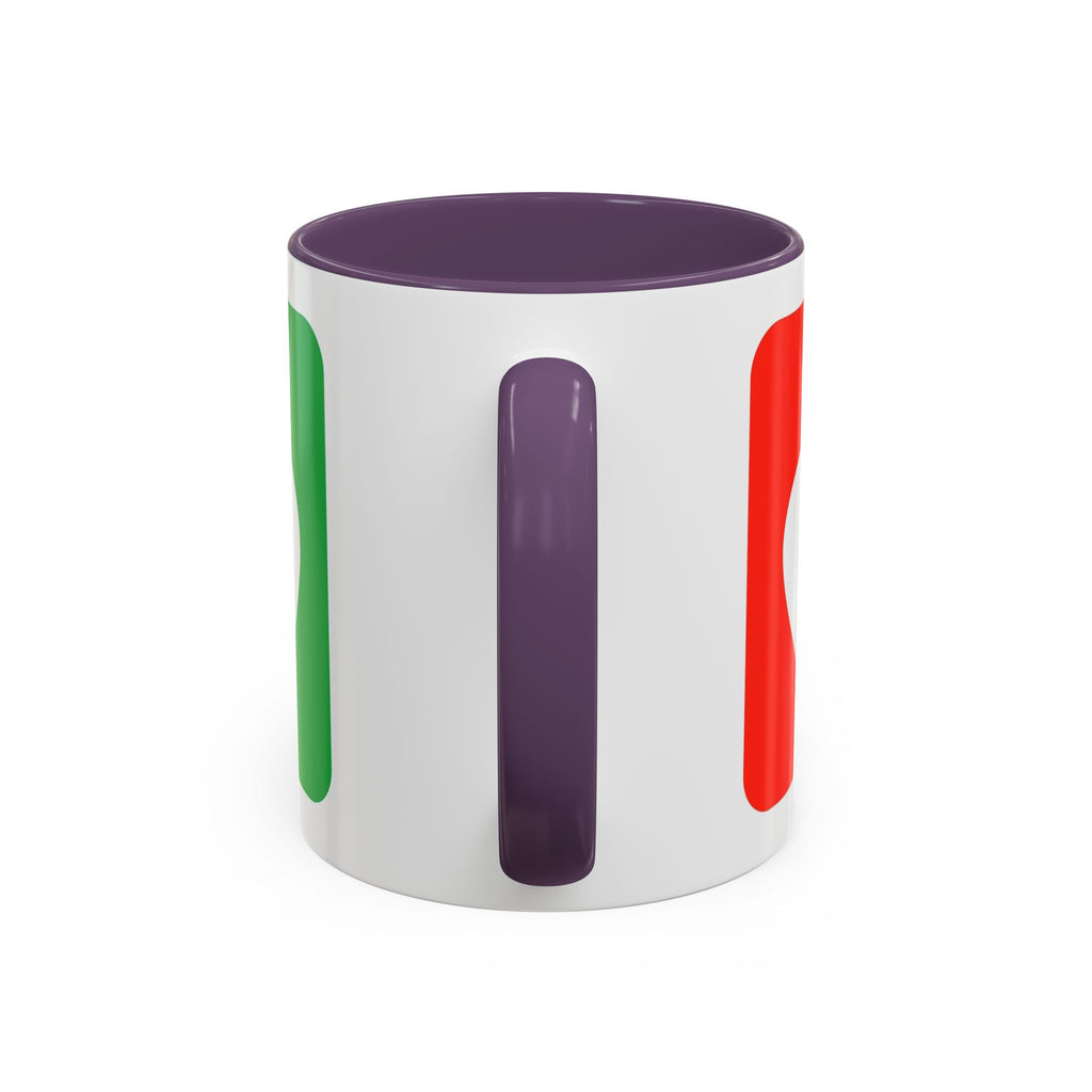 AED Heart Logo Accent Coffee Mug — CPR & Defibrillator Awareness Gift (11/15oz)