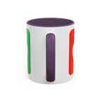 AED Heart Logo Accent Coffee Mug — CPR & Defibrillator Awareness Gift (11/15oz)