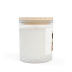 Frosted Glass Candle, 11oz