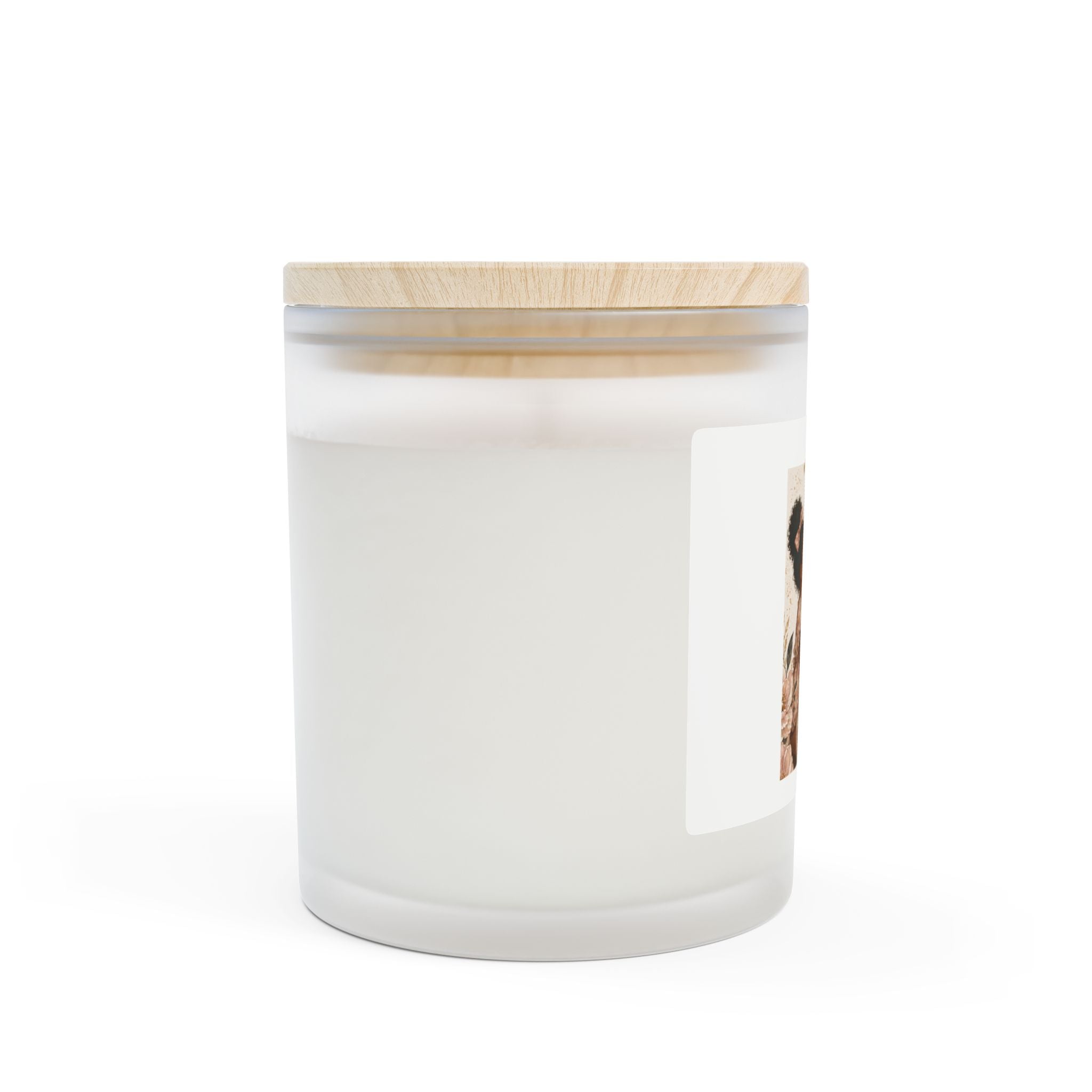 Frosted Glass Candle, 11oz