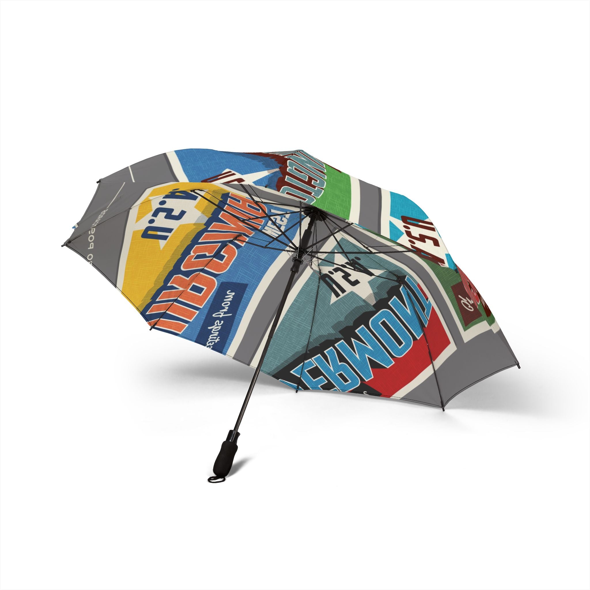Semi-Automatic Foldable Umbrella