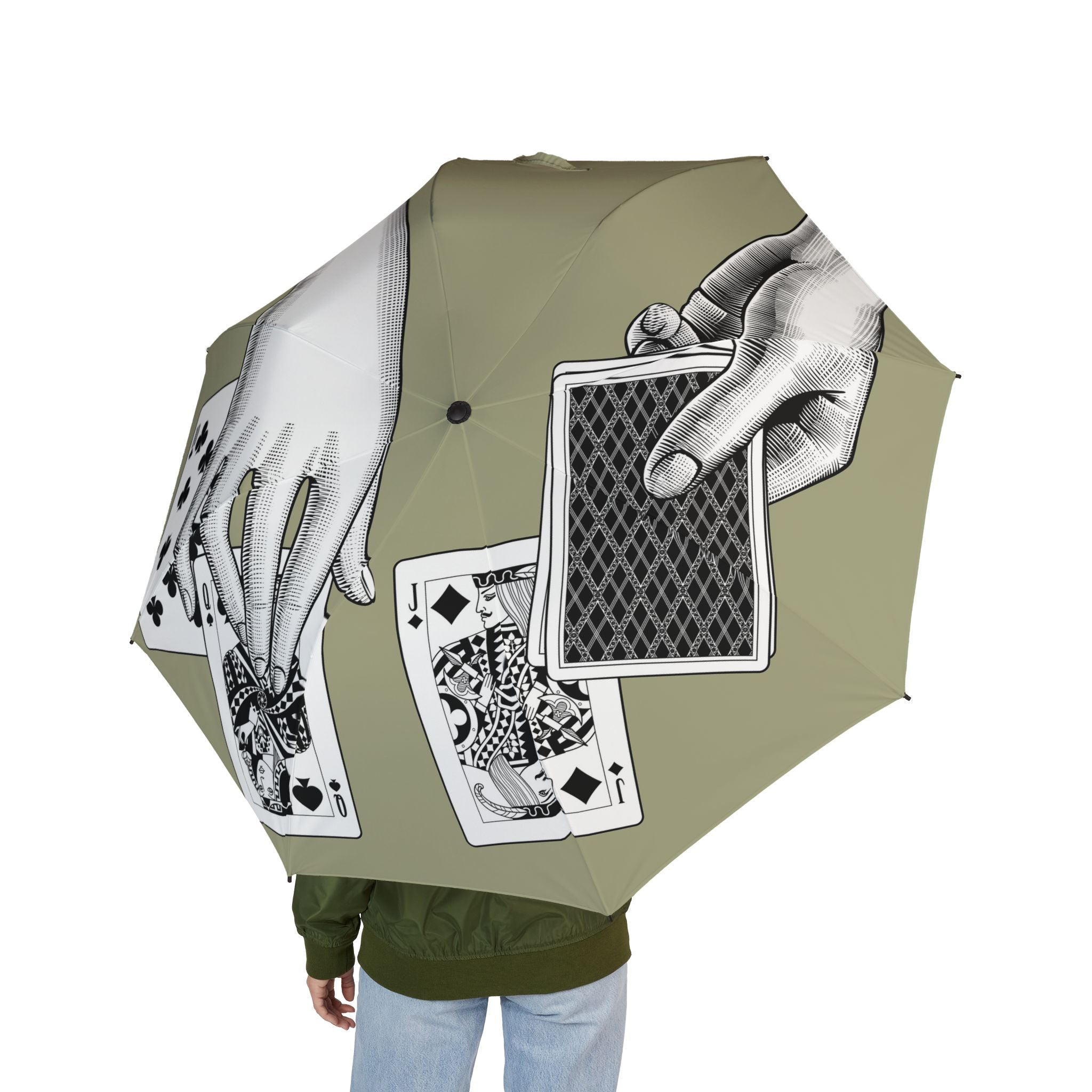 Semi-Automatic Foldable Umbrella