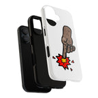 Phone Case — Cartoon Finger Popping Red Burst (Tough Cases)