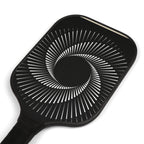 Pickleball Paddles Set — Black Spiral Design Paddle Kit with 2 Balls