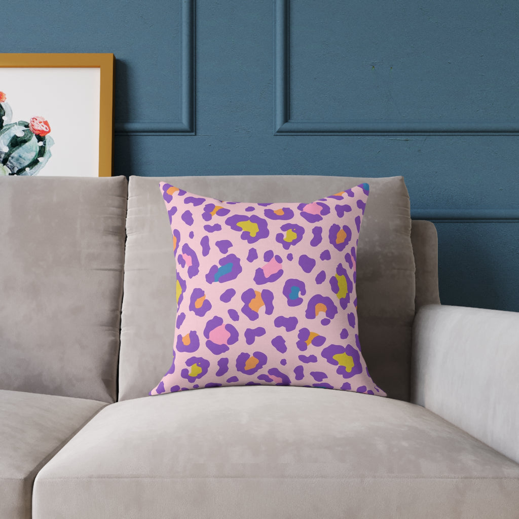 Square Poly Canvas Pillow