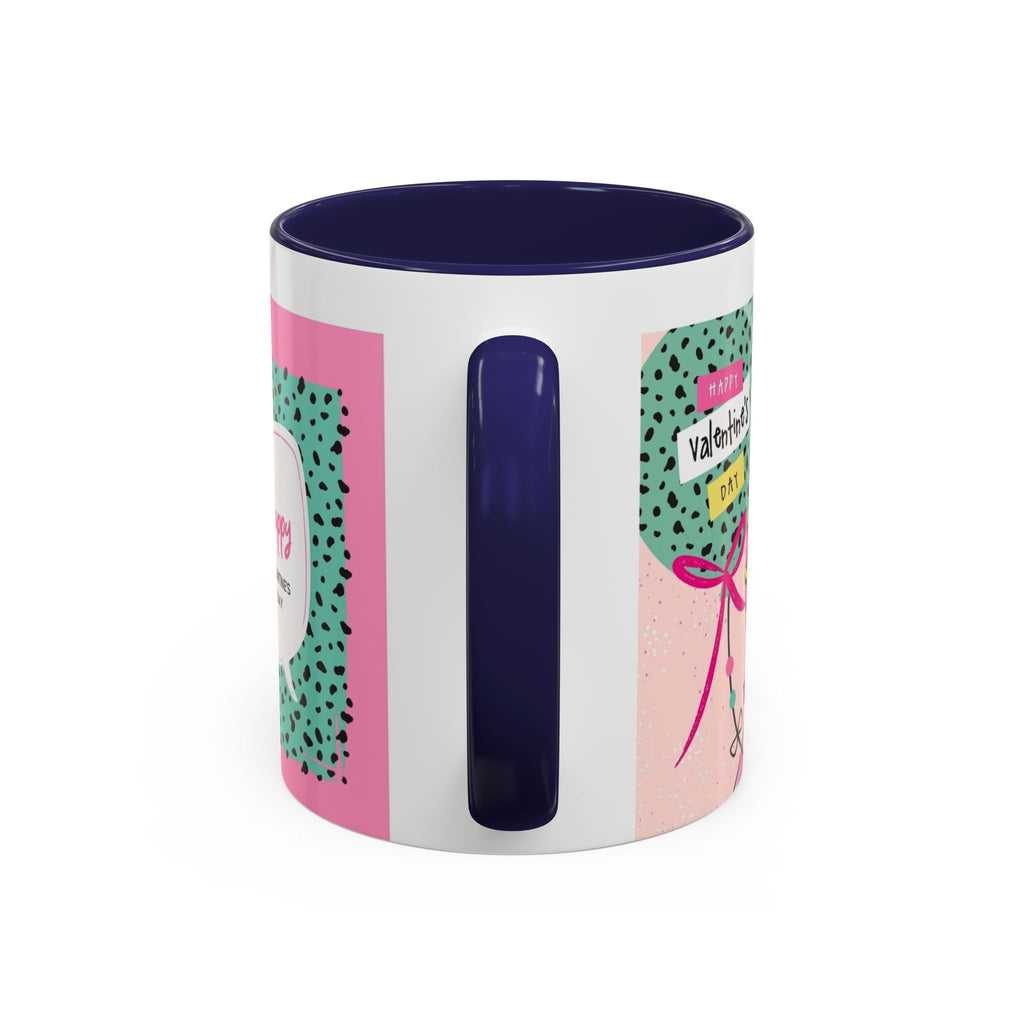 Valentine’s Day Leopard Coffee Mug - "Wild About You" Accent Mug