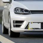 Metal License Plate Frame — Minimal Stainless Steel Car Plate Border