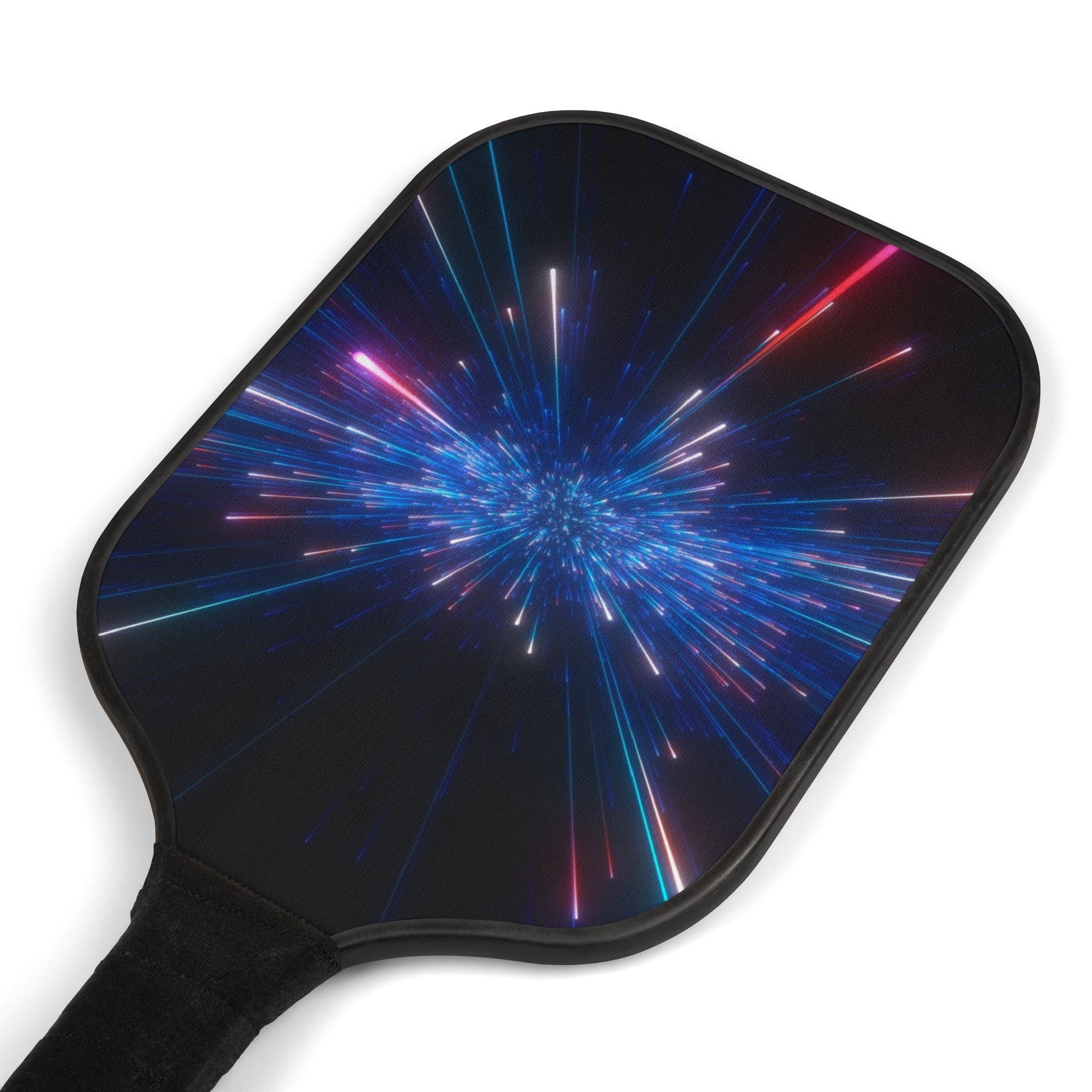 Pickleball Paddle Set — Neon Burst Design Pickleball Kit (2 Paddles + Balls)