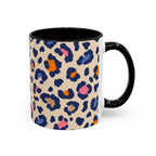 Colorful Leopard Print Accent Coffee Mug – 11/15oz