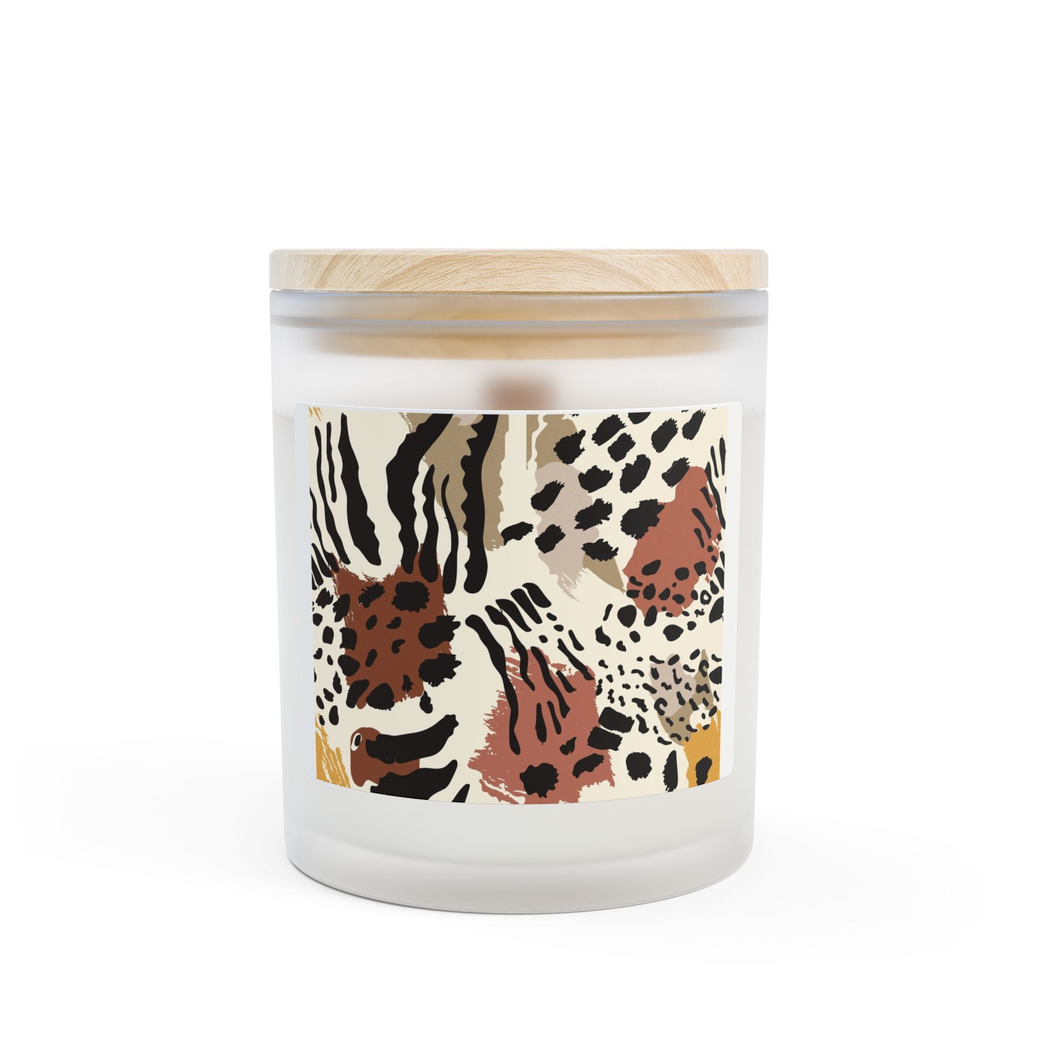 Frosted Glass Candle, 11oz