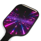 Pickleball Paddle Set — Neon Burst Design Pickleball Kit with 2 Paddles & Balls