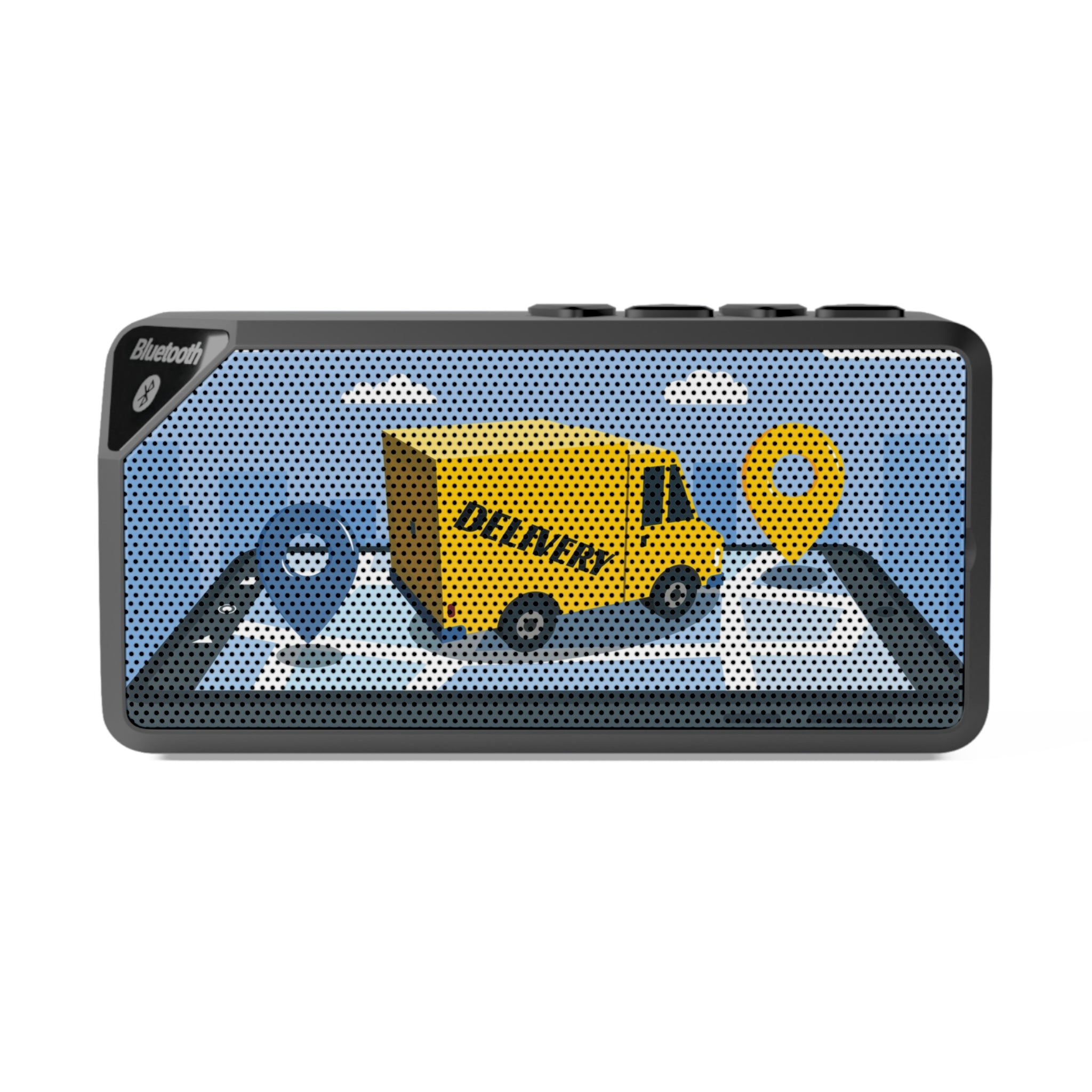 Bluetooth Speaker — Portable Delivery Truck Design