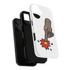 Phone Case — Cartoon Finger Popping Red Burst (Tough Cases)