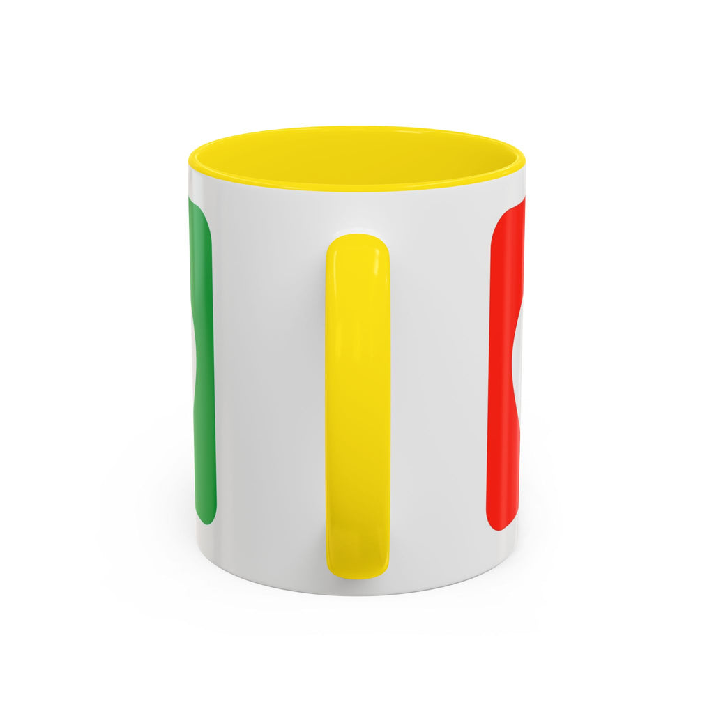 AED Heart Logo Accent Coffee Mug — CPR & Defibrillator Awareness Gift (11/15oz)
