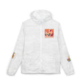 Boxer Illustration Windbreaker Jacket | Red Gloves Boxing Artwork