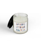 Scented Soy Candles with Black Lid, (4 and 9oz)