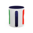 AED Heart Logo Accent Coffee Mug — CPR & Defibrillator Awareness Gift (11/15oz)