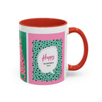Valentine’s Day Leopard Coffee Mug - "Wild About You" Accent Mug