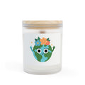 Frosted Glass Candle, 11oz