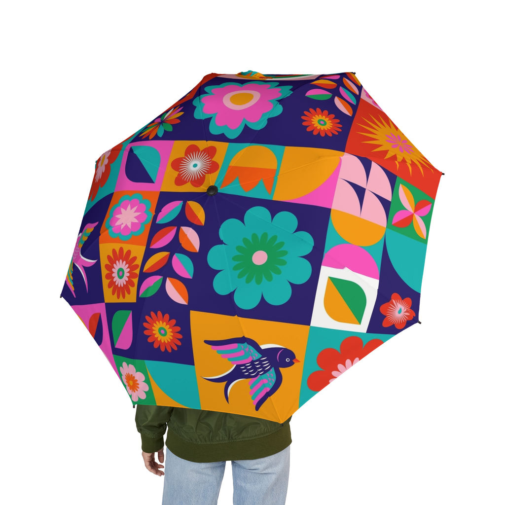 Semi-Automatic Foldable Umbrella