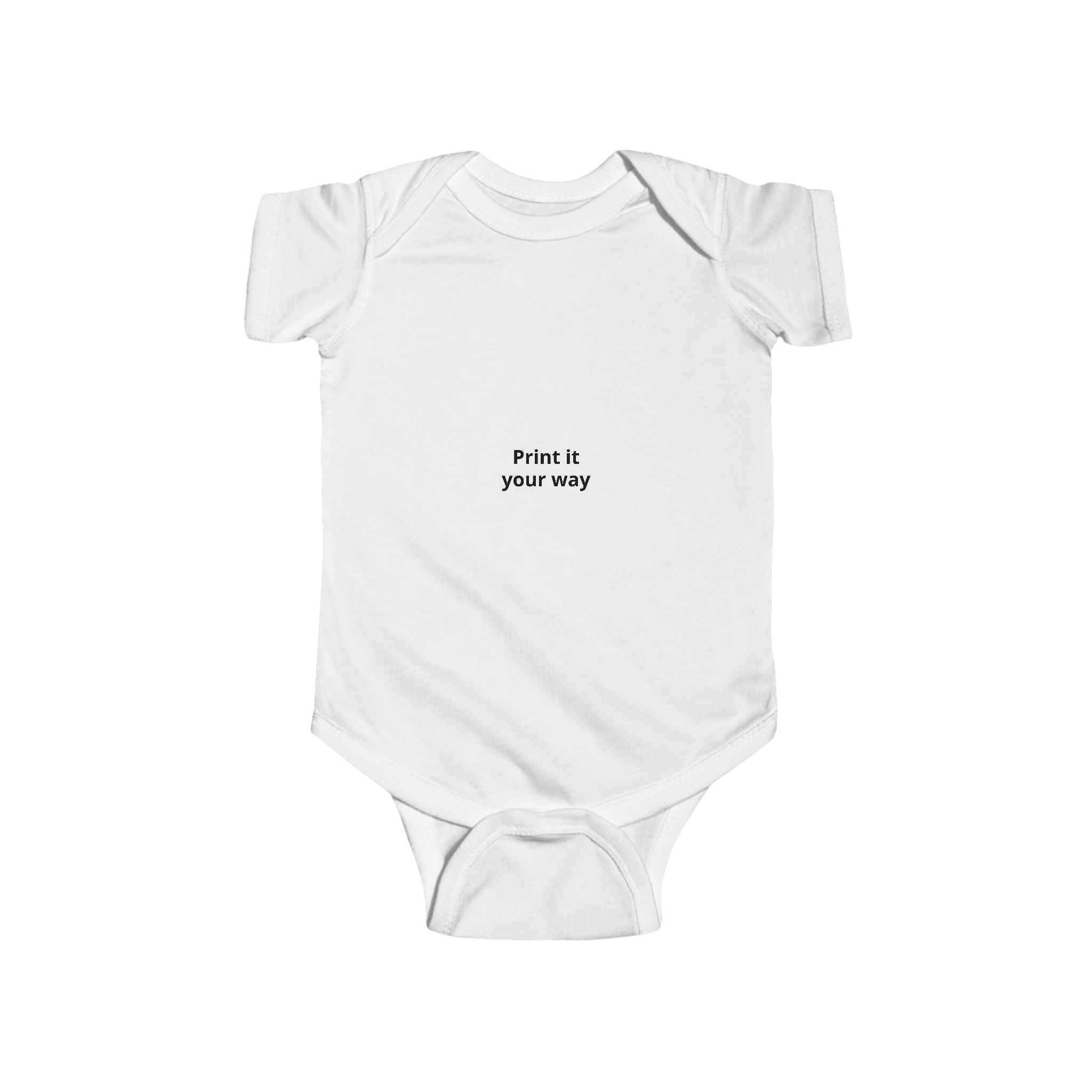 Infant Fine Jersey Bodysuit
