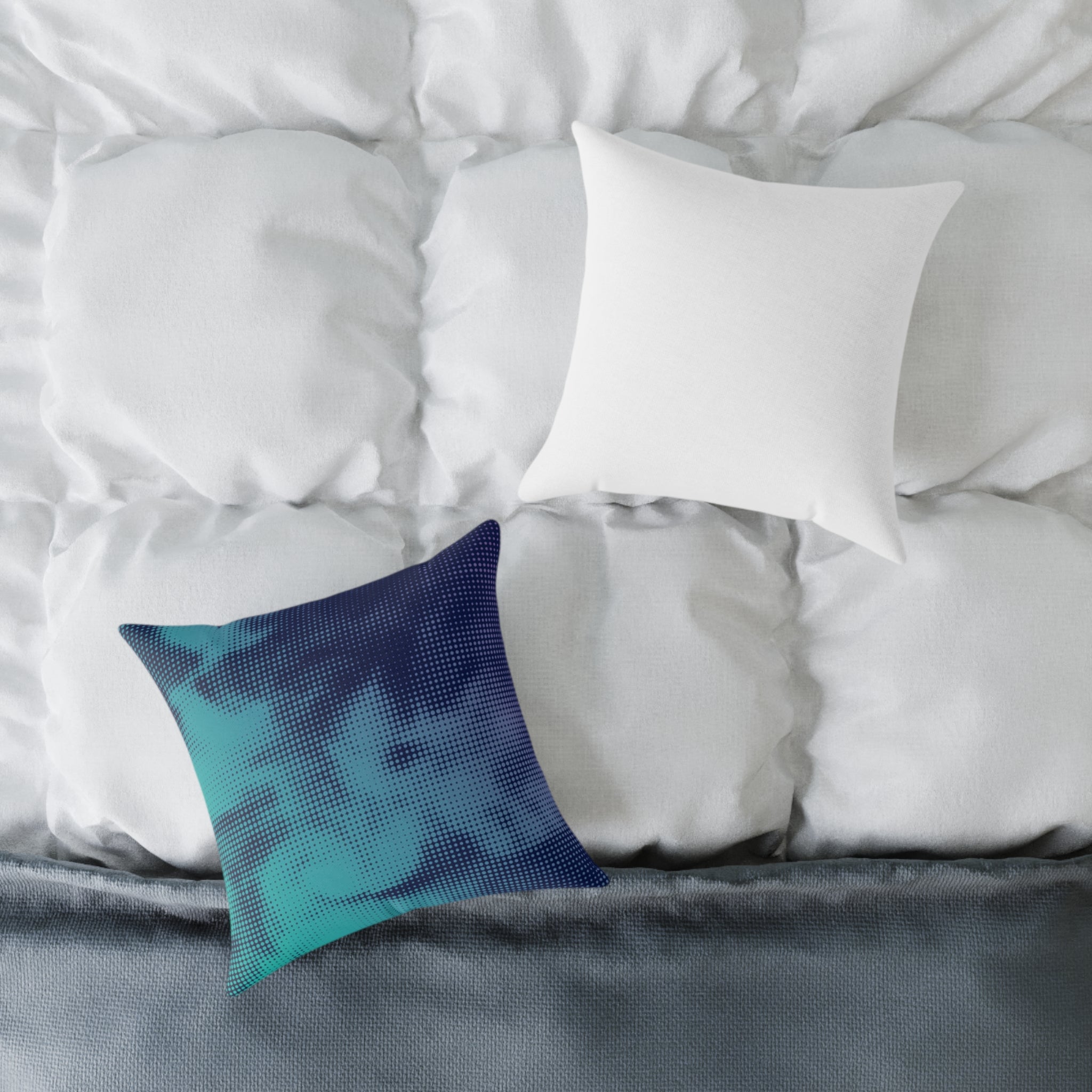 Square Poly Canvas Pillow