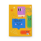 Hardcover Journal – Read Imagine Explore: Bright Kids’ Reading & Writing Notebook