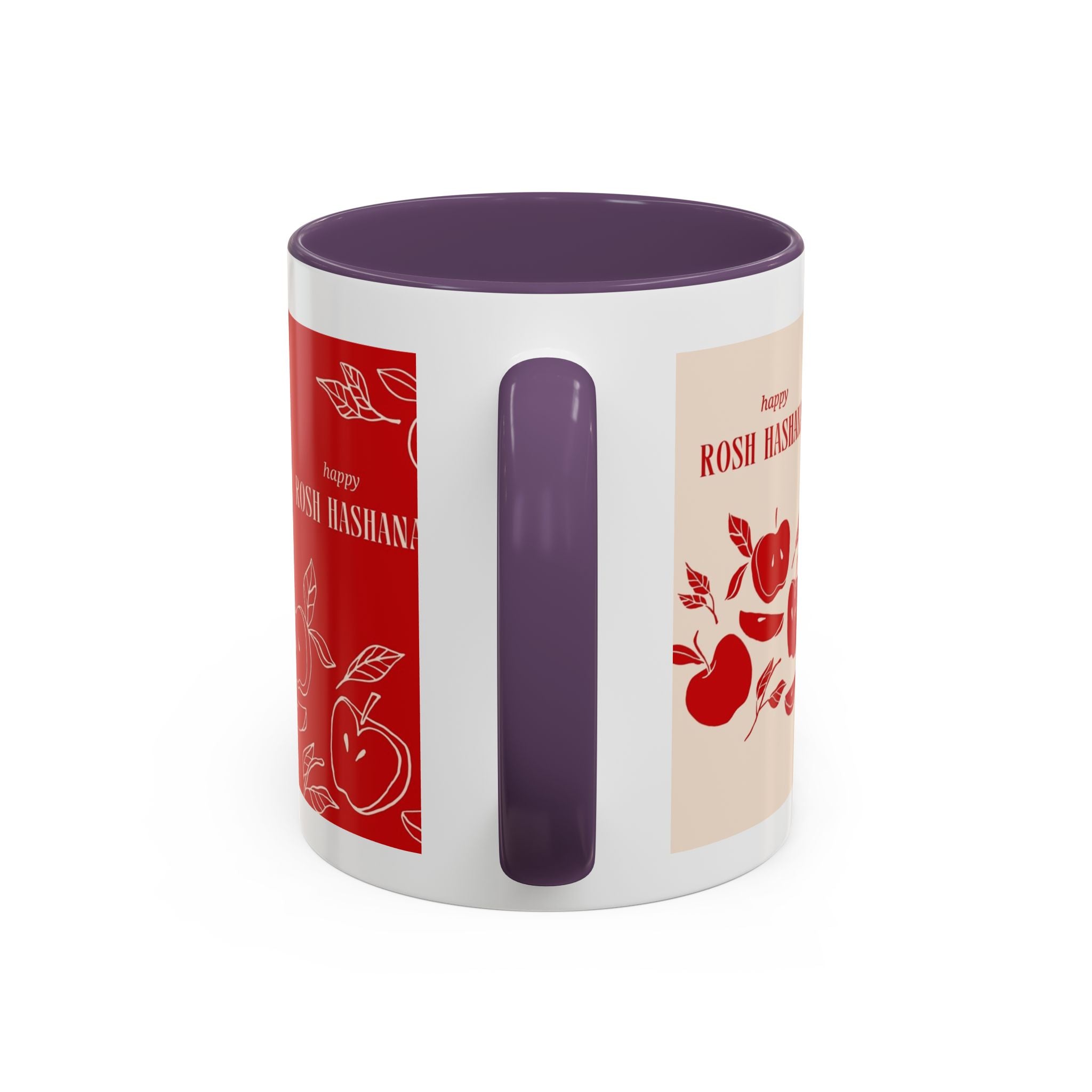 Rosh Hashanah Apple Accent Coffee Mug — 'Shana Tova' Holiday Morning Mug