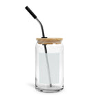 Can Glass with Lid, 16oz (Engraving)
