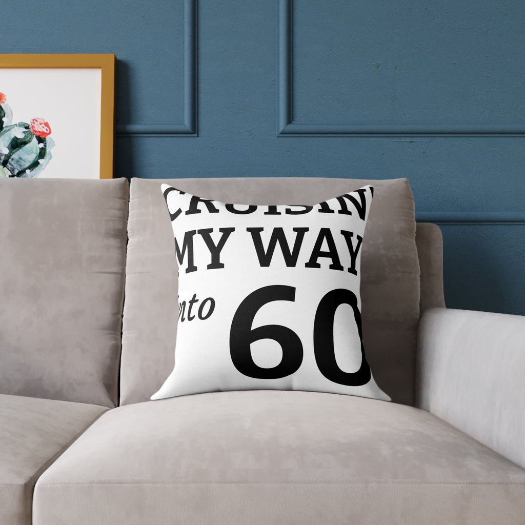 Square Poly Canvas Pillow
