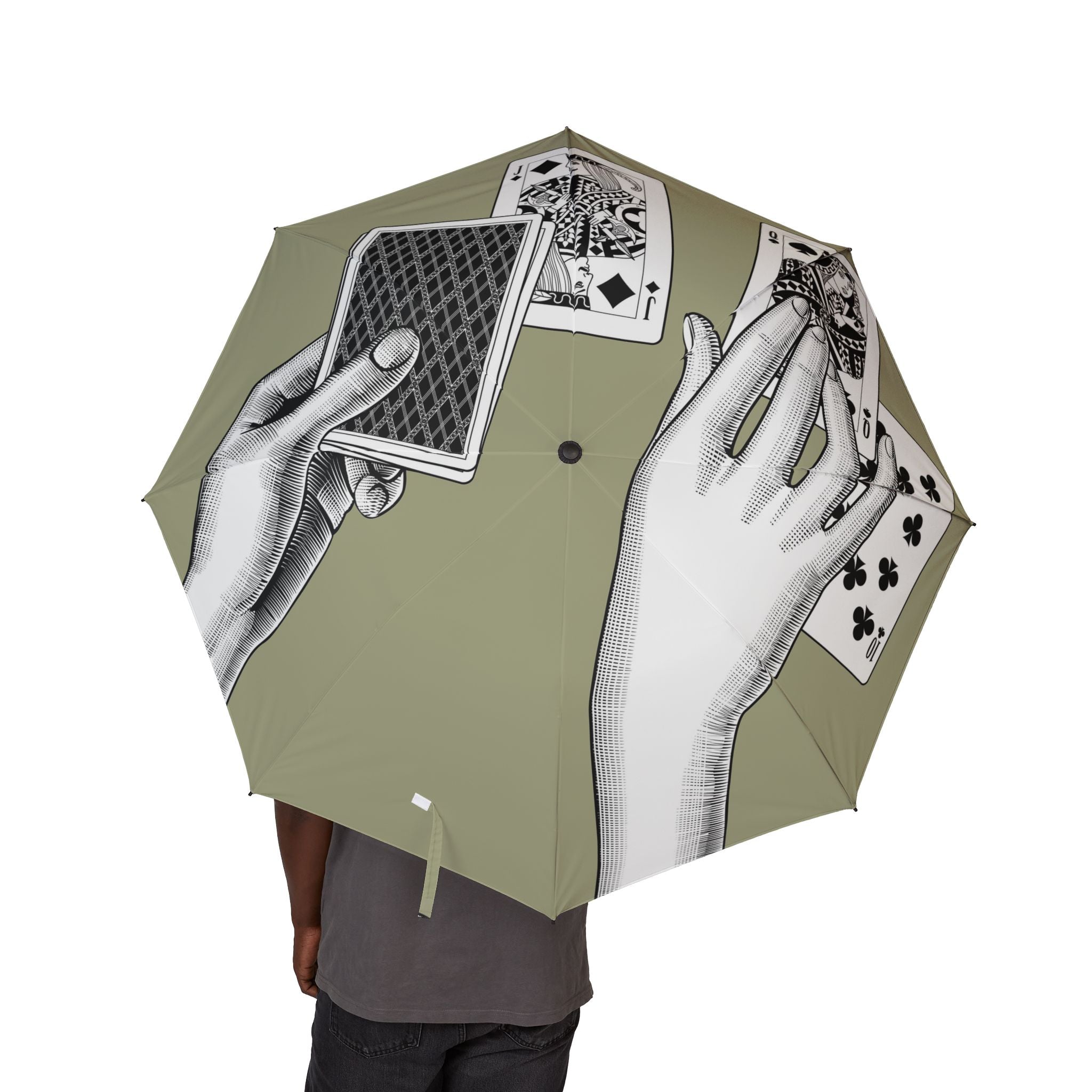 Semi-Automatic Foldable Umbrella