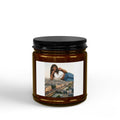 Scented Soy Candles with Black Lid, (4 and 9oz)