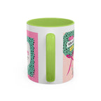 Valentine’s Day Leopard Coffee Mug - "Wild About You" Accent Mug