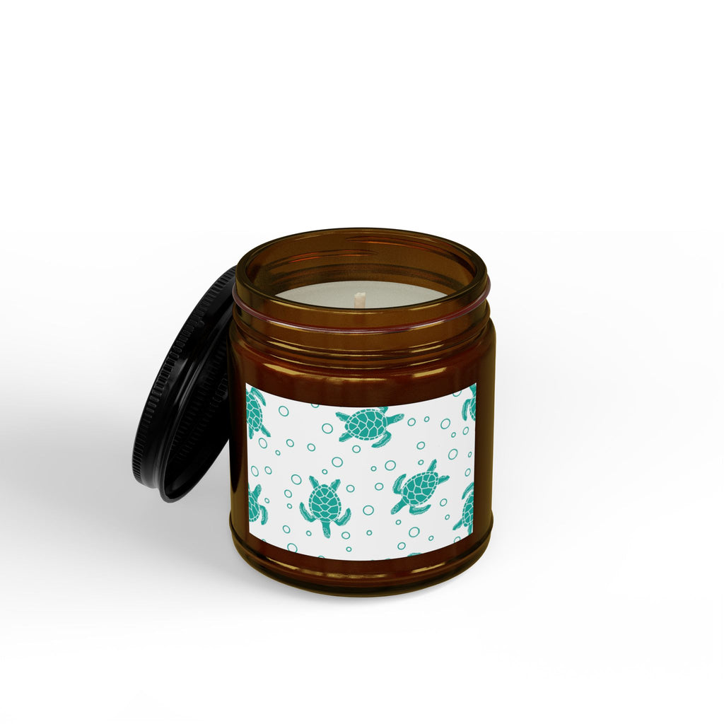 Scented Soy Candles with Black Lid, (4 and 9oz)