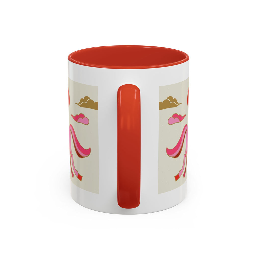 Year of the Horse Accent Coffee Mug — Chinese New Year Lucky Horse Design (11/15oz)