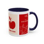 Rosh Hashanah Apple Accent Coffee Mug — 'Shana Tova' Holiday Morning Mug