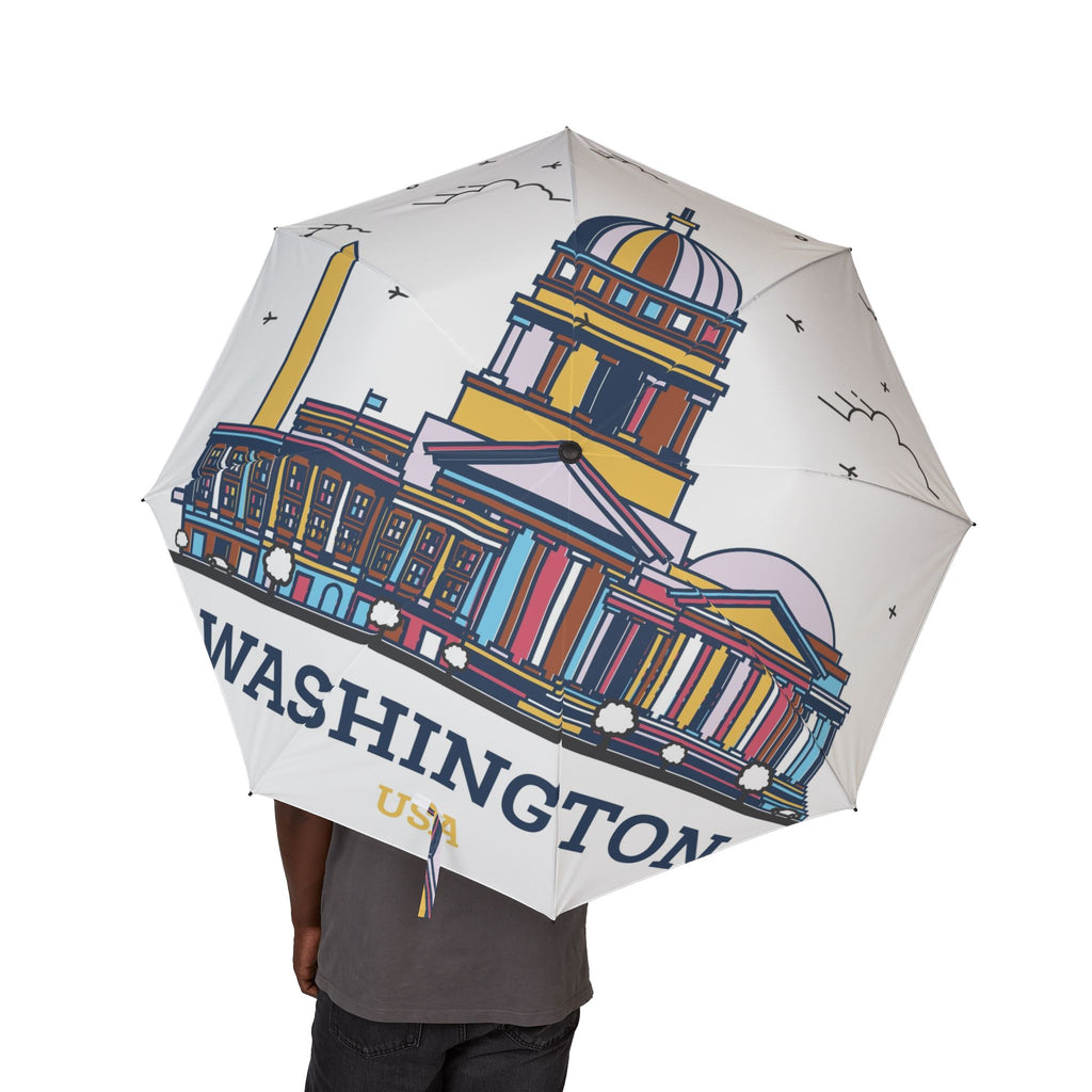 Semi-Automatic Foldable Umbrella