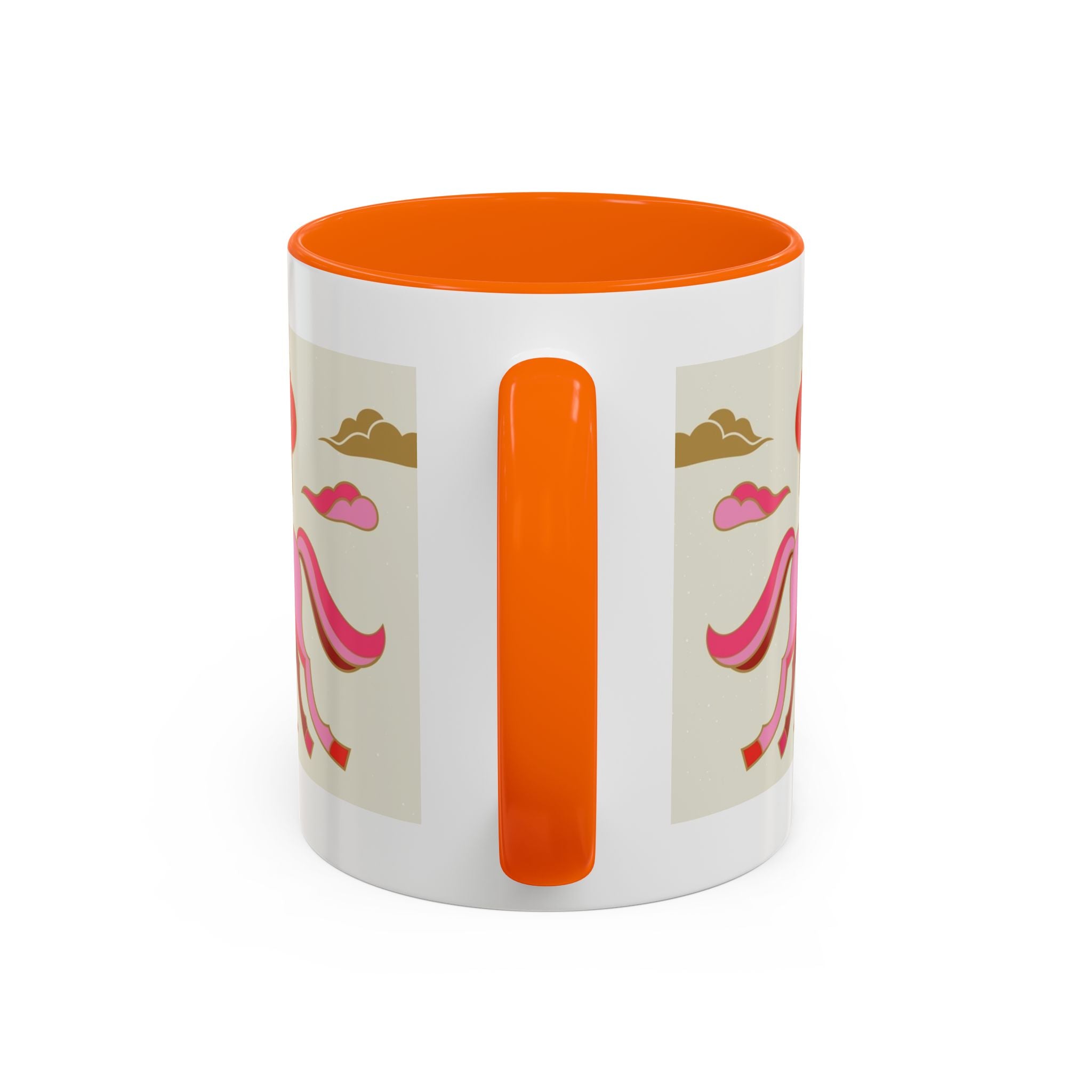 Year of the Horse Accent Coffee Mug — Chinese New Year Lucky Horse Design (11/15oz)