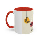 Eid Mubarak Accent Coffee Mug — Festive Crescent & Star Design (11/15 oz)