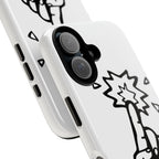 Phone Case – Snap Finger Line Art Design
