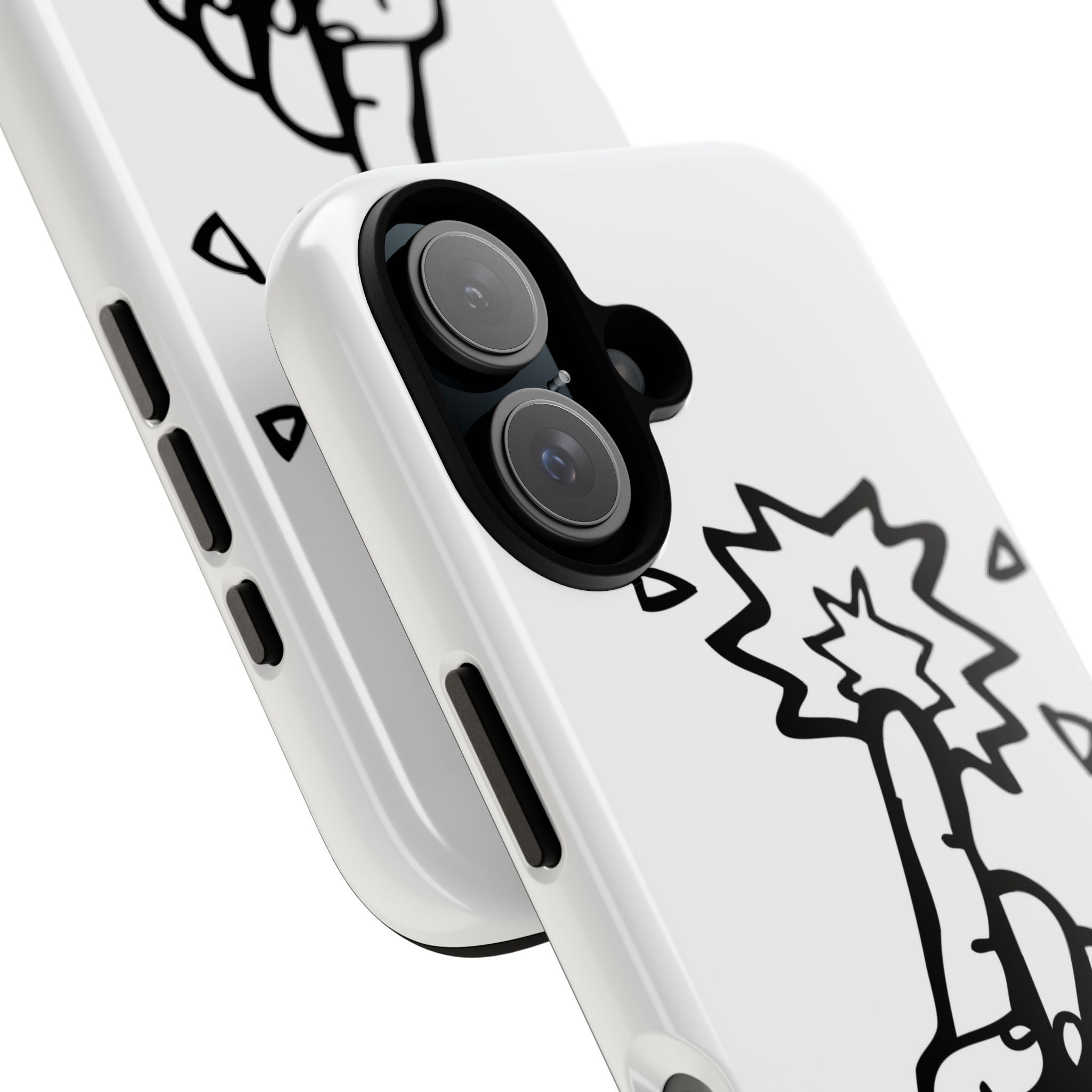 Phone Case – Snap Finger Line Art Design