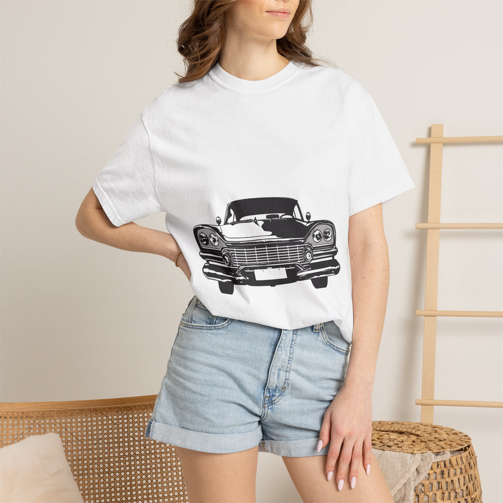 Retro Car T‑Shirt — "THE END" Graphic Tee
