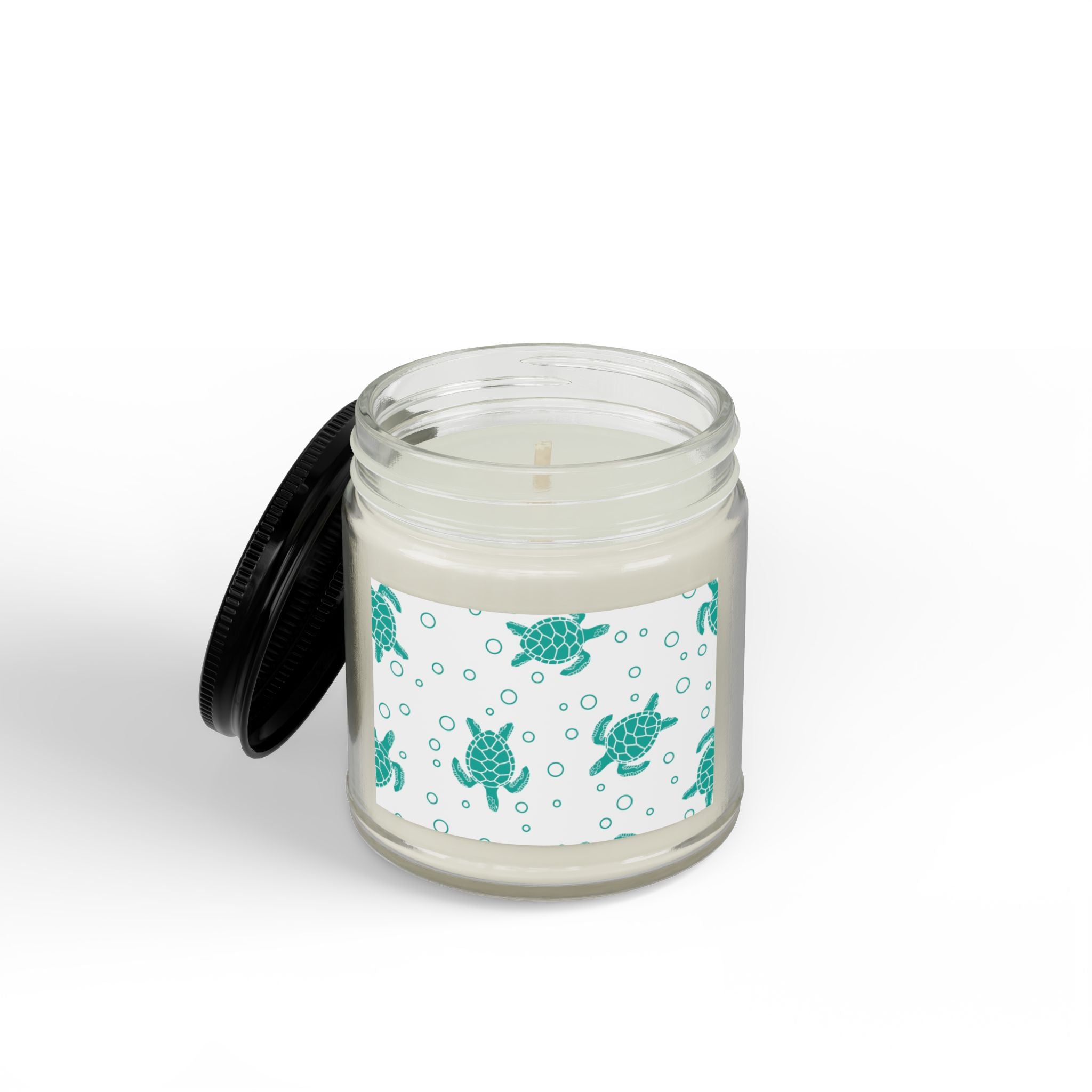 Scented Soy Candles with Black Lid, (4 and 9oz)